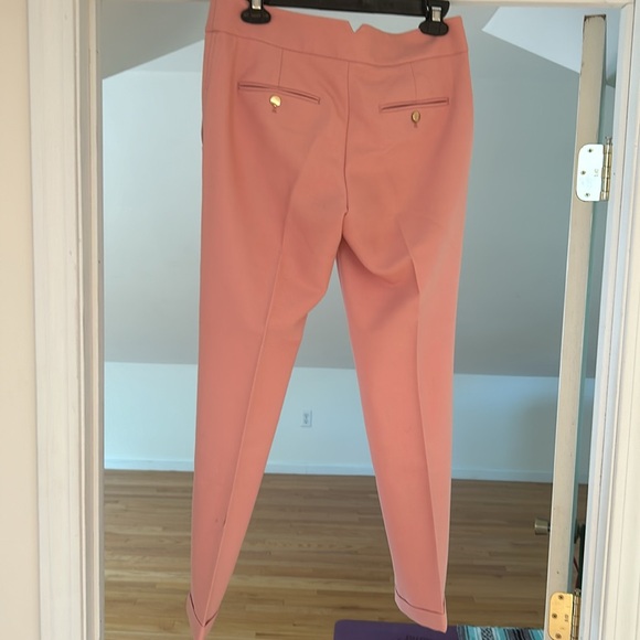 LOFT pink Marisa pant- gently worn size 0 - Picture 2 of 5